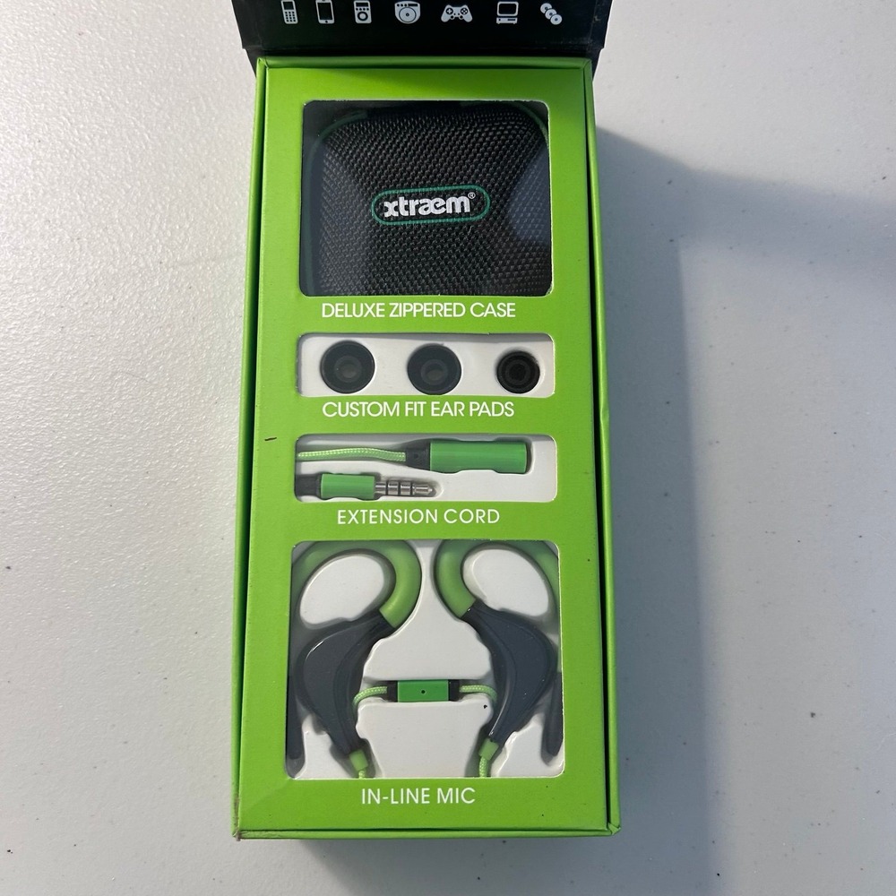 Xtraem Sport Series Premium Wraparound Earbuds Buds - Picture 2 of 3